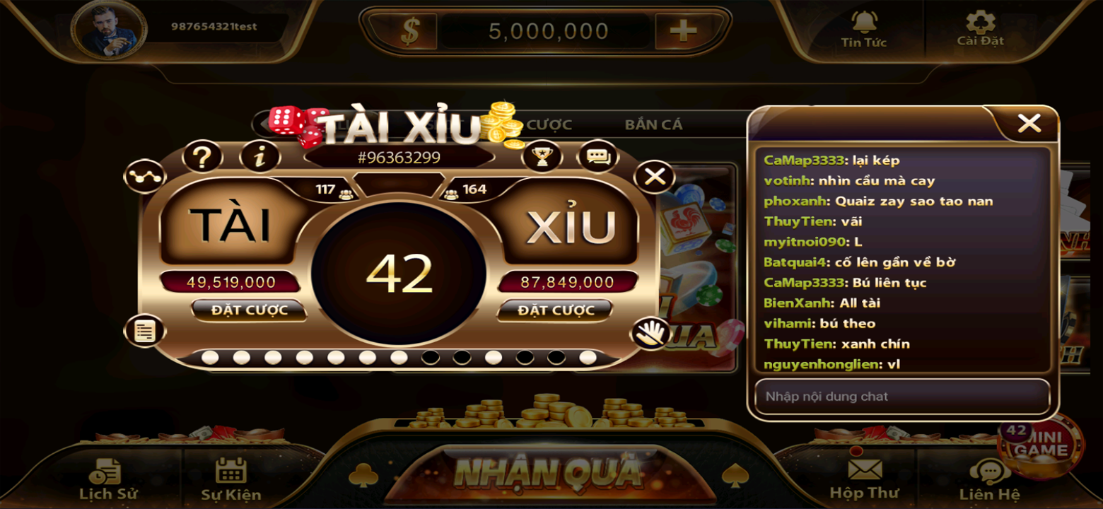 JiliHot Casino App Interface Screenshot